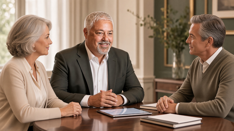 CarriageGate Wealth Management client meeting